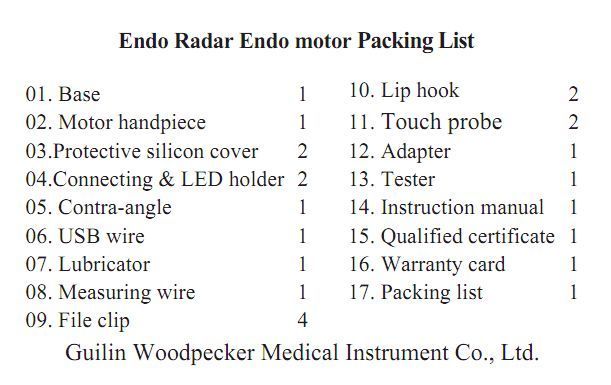 Woodpecker Endo Radar &mdash; бездротовий портативний ендомотор з апекслокатором, White Endo Radar white фото
