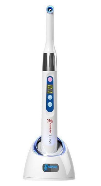 Woodpecker i-LED Purple &ndash; беспроводная фотополимерная лампа, 2500 мВт/см&sup2;, вращающаяся головка i-LED фото