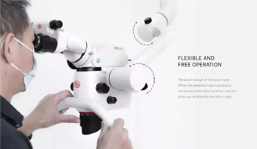 Woodpecker i-See High &mdash; мікроскоп стоматологічний операційний, 4K модуль, LED, мобільна підлогова стійка WDP008120 фото